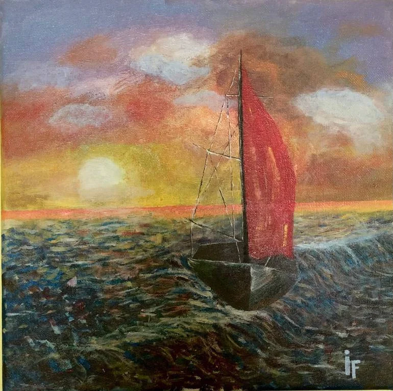 Untitled (Sample), Oil on canvas